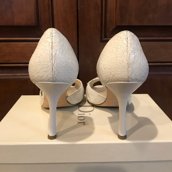 Christian Dior white heels - Picture 3 of 12